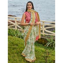 Stylee lifestyle Exclusive Cotton Silk Printed Saree - 2400