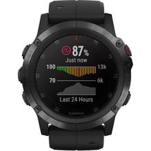 Garmin fenix 5X Plus Sapphire Edition Multi-Sport Training GPS Watch (51mm, Black with Black Band)