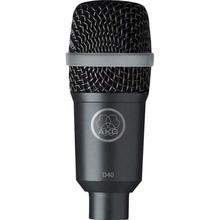 AKG D40 Professional Dynamic Instrument Microphone - Black