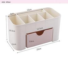 Angel Bear Cosmetic Storage Box Multi Functional Desktop Storage Boxes Drawer Makeup Organizers Storage Boxes (Colour May Vary)