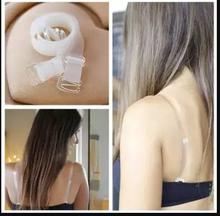 Silicone Invisible Non-slip White Underwear Shoulder Strap