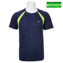 Sonam Gears Navy/Green Gym T-Shirt For Men (534H)