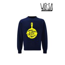 WO:SA Wear "Pubg Winner Winner Chicken Dinner Printed" Full Sleeves Unisex Sweatshirt