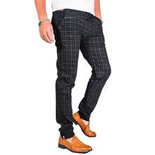 Virjeans Stretchable Cotton Check Black Chinos Pant for Men (VJC 715) 3