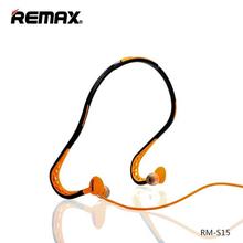 REMAX RM-S15 3.5MM Plug Stereo Sport Earphones Headphones  - Orange