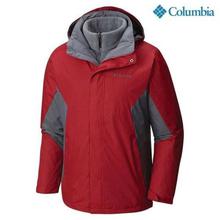 Columbia 1680491010 Eager Air Interchange Jacket For Men- Black/Grey