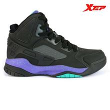 Xtep 120866 Basketball Shoes for Men- Black/Blue