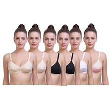 SK Dreams Cotton Women's Bra Combo (Pack of 6)