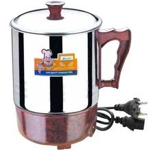 Electron ELEC-013 220-240V Electric Heating Cup - (Silver/Brown)