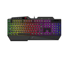 Havit KB488LComputer Gaming Keyboard 104 Keys with Rainbow Backlit & Wrist Rest