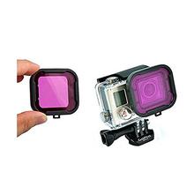 High Quatily Red Underwater Diving UV Lens Filter for GoPro Hero3+ 4