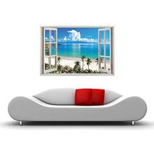 Paper Plane Design 3D Depth Illusion Vinyl Wall Decal Sticker Flat