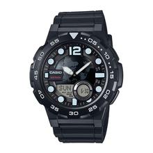 Casio Black Analog-Digital Watch For Men -AEQ-100W-1AVDF