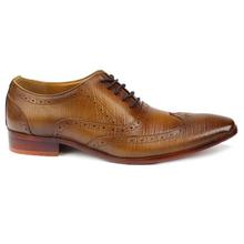 Remember Tawny Brown Lace-Up Formal Shoes For Men - M63-04