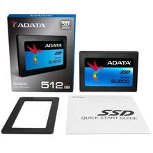 Adata  SU800 512GB 3D-NAND 2.5 Inch SATA III High Speed Read & Write up to 560MB/s & 520MB/s Solid State Drive - (Black)