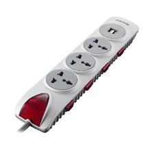 Huntkey 3 Sockets Power Strip with 2 USB Port PZB404-2