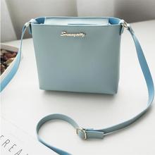 Simple Designed Zipper Crossbody Shoulder Travel Bag (Blue 41001245)