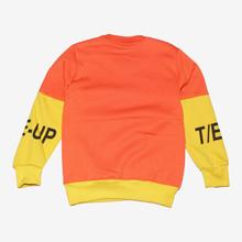 Orange/Yellow Sweat T-Shirt For Kids