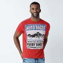 Huetrap Men's Auto Races Casual T-shirt