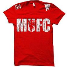 MUFC Manchester United Soccer footbal futbol Cotton T-Shirt .1878