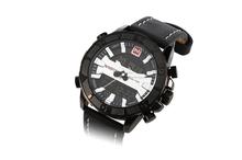 NaviForce Digital/Analog Dual Time Luxury Watch NF9114-Black