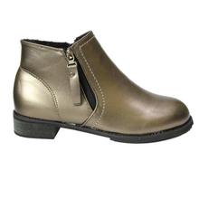 Solid Zip Ankle Boots For Women