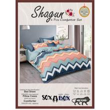 Soxabox Bed Set  - Blanket, Bedsheet & Pillow Cover Set for Summers (CBKT - 7)