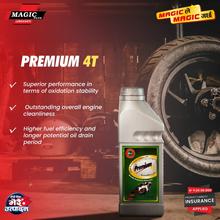 Magic Plus Lubricants  Premium 4T Bike Engine Oil  20W40 1 ltr