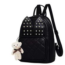 TYPIFY® Girls Rabbit Ear Cute Mini Leather Backpack Teddy