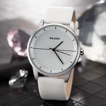 Paidu Brand Fashion Genuine Leather Strap Business Watch