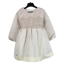 Floral Embroidered Frock For Girls - 166771