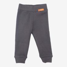 Grey Colour Mixed Cotton Joggers For Boys