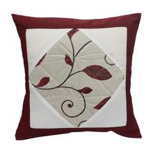 Mixed Cotton Floral Printed Cushion Cover - 16" x 16"