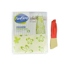 Apron with Thick Rubber Gloves-2 Pcs