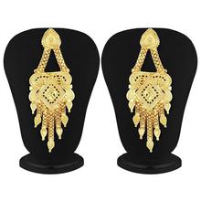 Sukkhi Brilliant Gold plated Long Haram Necklace Set for