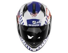 Shark Ridill Skyd Helmet – White/Black/Red