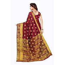 Anni Designer Women's Kanjeevaram Silk Jacquard Saree With