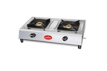 Baltra 2 Burner Stainless Steel Body Gas Stove - Ruby