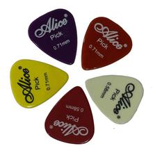 ALICE 5 Pcs Of ABS Guitar Picks - (Multicolor)