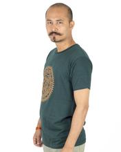 Dark Green Mandala Tshirt