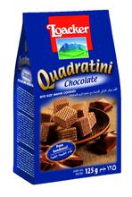 Loacker Quadratini Cremkakao Chocolate - 18 x 125g