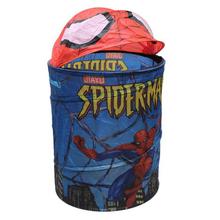 Cartoon Printed Foldable Round Laundry Basket