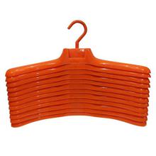 Orange Plastic Hanger Set- 12 Pcs