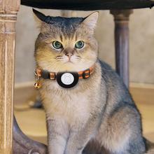 2Pack Cat Collar, for Air Tag Cat Collars with Safety Buckle and Removable Bell for Small Pet Collar Pink