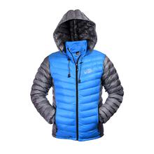 Export Quality Silicon Down Jacket (Sky Blue Gray Matching)