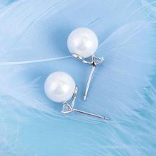 Pearl earrings_Wan Ying diamond earrings s925 sterling