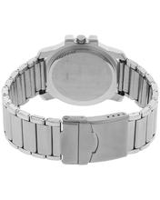 Silver Dial Stainless Steel Strap Watch