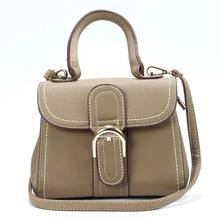 Brown Front Lock Side Bag For Women