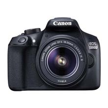 Canon EOS 1300D 18MP Digital SLR Camera (Black) with 18-55mm ISII Lens, 16GB Card and Carry Case