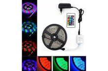 Multicolored LED Strip Lights USB Powered With Remote